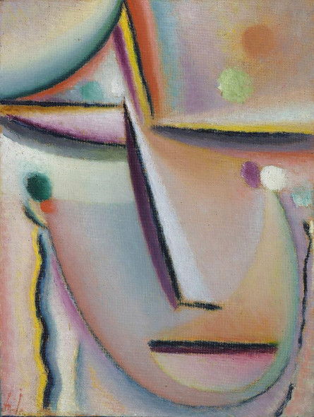 Meditation ‚ÄòThe Prayer‚Äô (1922) By Alexej Von Jawlensky (PRT_13712) - Canvas Art Print - 23in X 30in