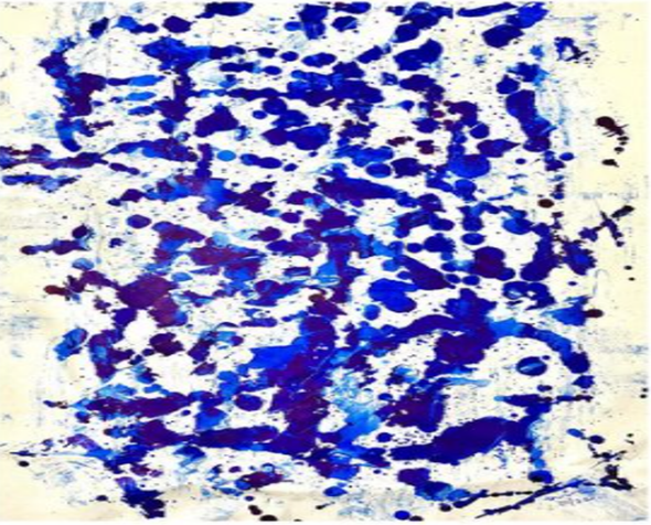Missmessyartist  - ACRYLIC - ABSTRACT PAINTING Colourful Neon (ART_1538_65836) - Handpainted Art Painting - 24in X 36in