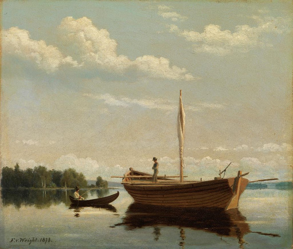 In The Islands Off Kuopio (1878) (PRT_15324) - Canvas Art Print - 20in X 17in