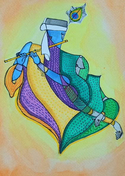Buy Maharani Handmade Painting by MRINAL DUTT. Code:ART_7129_73475 -  Paintings for Sale online in India.