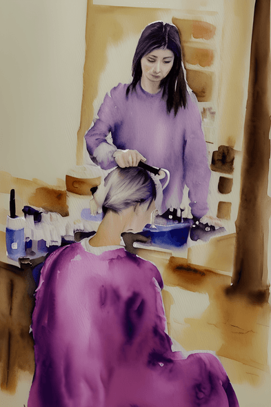 Salon (PRT_8991_74269) - Canvas Art Print - 11in X 16in