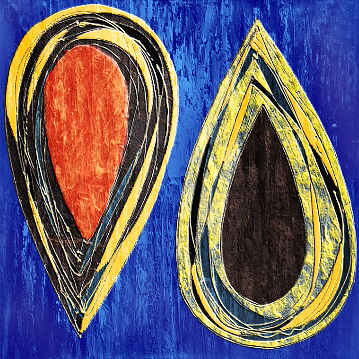 Abstract art,visual language,shape, form, color ,line, lyrical, imagery