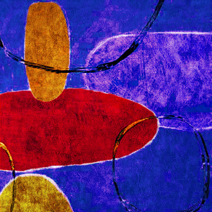 Abstract art,visual language,shape, form, color ,line, lyrical, imagery