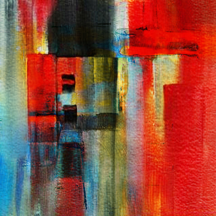 Abstract art,visual language,shape, form, color ,line, lyrical, imagery,Stroke