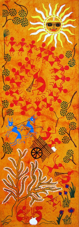 Warli people,Warli art,Folk Art,Traditional Art