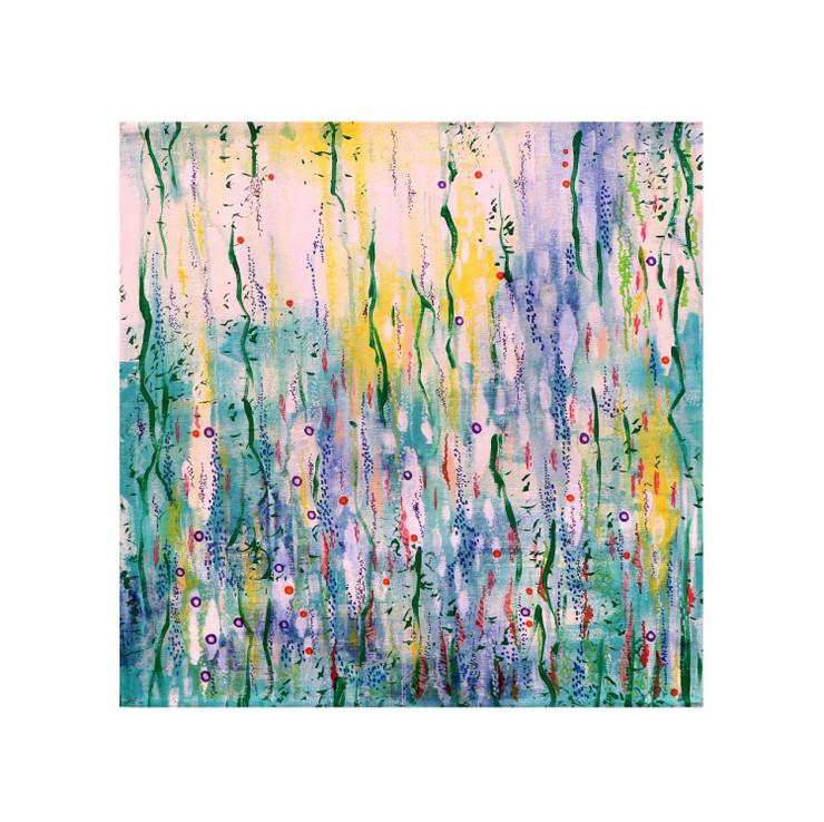 Tranquil (ART_9064_76616) - Handpainted Art Painting - 24in X 24in