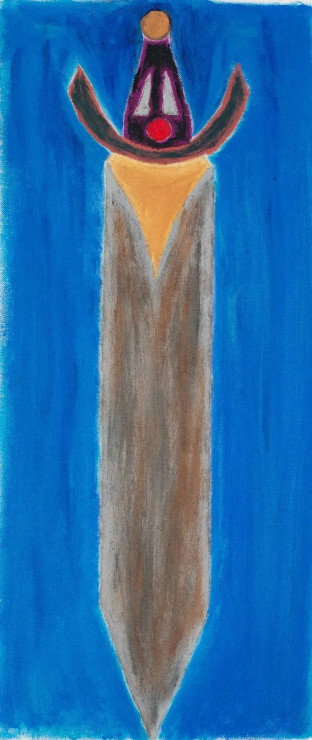 The Ocean Effect (ART-8031-100317) - Handpainted Art Painting - 10 in X 23in