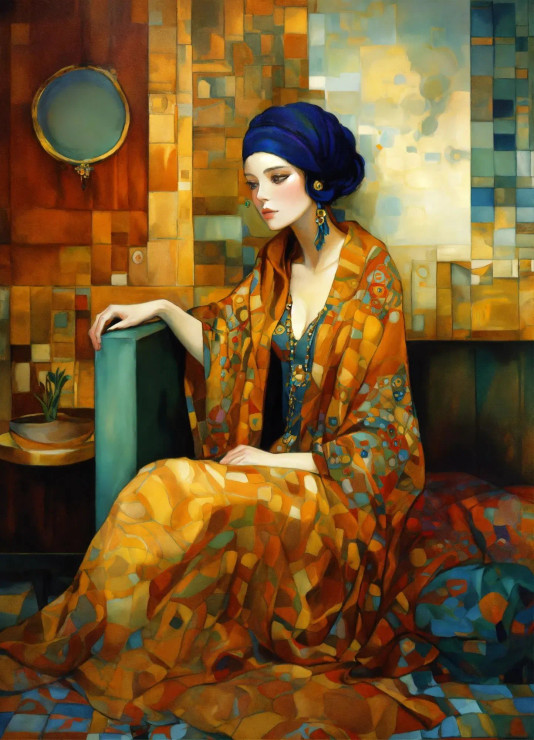 Home Fashion 2 (PRT-8991-104898) - Canvas Art Print - 43in X 60in