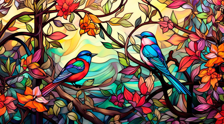 Nature 3 (PRT-5620-106123) - Canvas Art Print - 18in X 10in