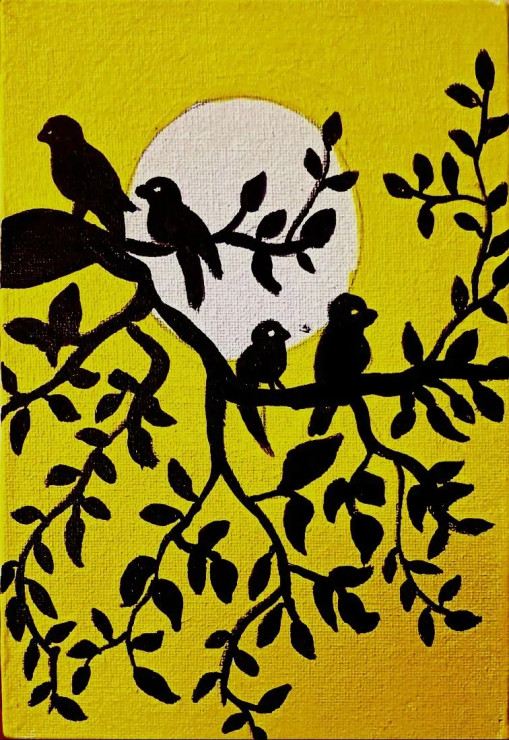 Peace In Nature (PRT-16419-107124) - Canvas Art Print - 37in X 54in