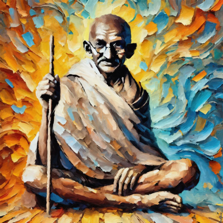 The Light Of Truth (PRT-15697-108627) - Canvas Art Print - 60in X 60in