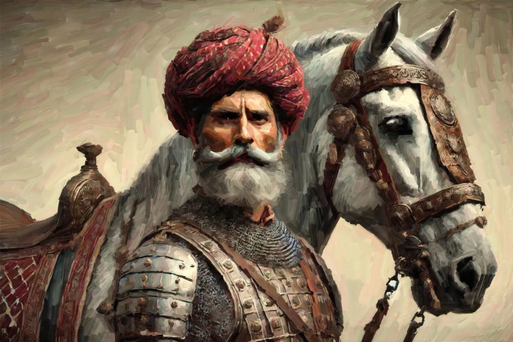 Guardians Of Tradition (PRT-15697-109163) - Canvas Art Print - 60in X 40in