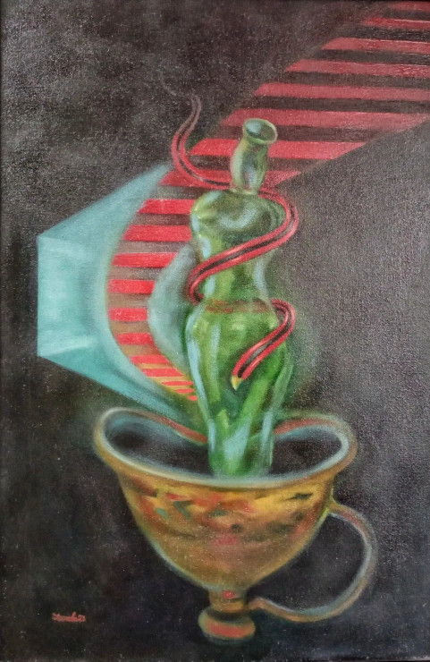 Fertility (ART-16850-109800) - Handpainted Art Painting - 20in X 30in