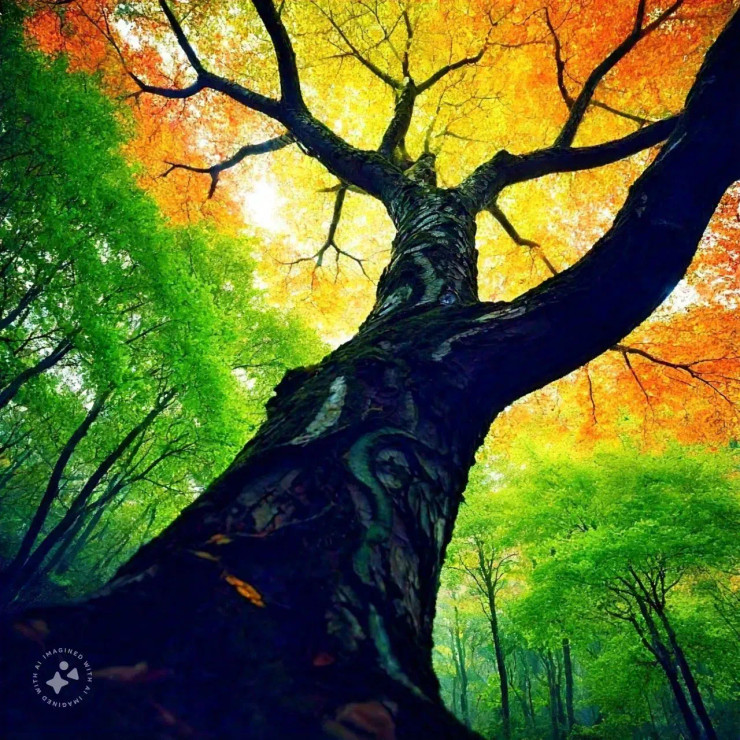Nature Art 001 (PRT-16612-109980) - Canvas Art Print - 24in X 24in