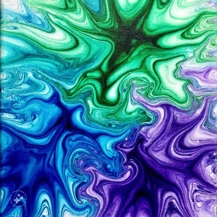 Pure Art 002 (PRT-16612-110327) - Canvas Art Print - 24in X 24in