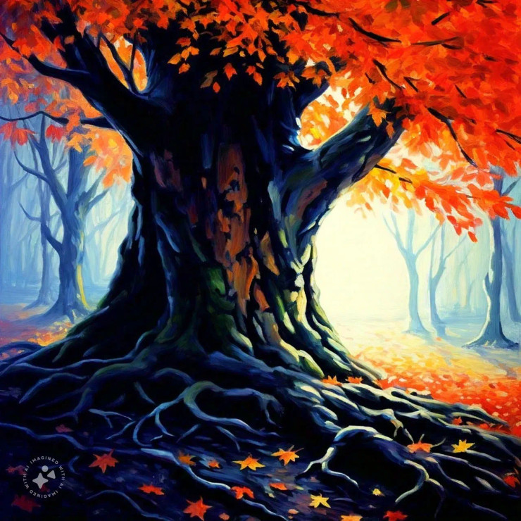 Nsture Art 010 (PRT-16612-110415) - Canvas Art Print - 24in X 24in