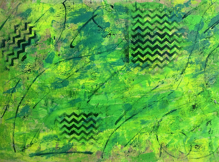 Windswept (ART-17133-112522) - Handpainted Art Painting - 16in X 11in