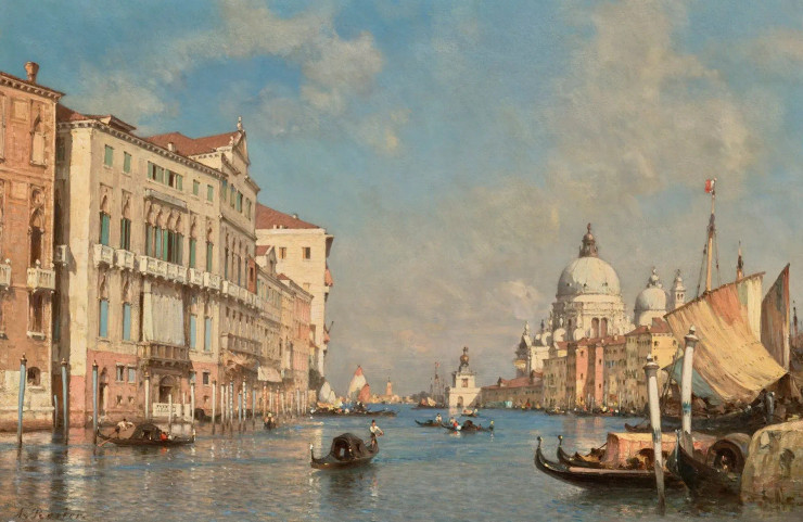 Venice (PRT-8645-112986) - Canvas Art Print - 18in X 12in