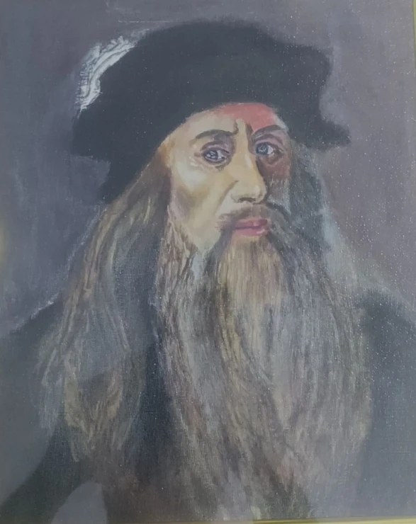 Lucan (ART-17475-114663) - Handpainted Art Painting - 9in X 12in