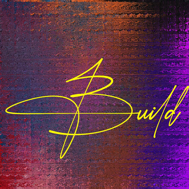 Graffiti - Build (PRT-1049-115246) - Canvas Art Print - 18in X 18in
