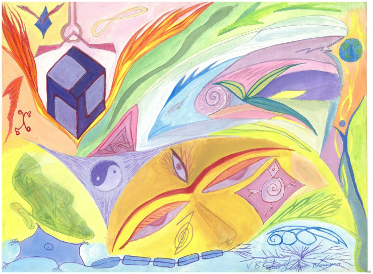 Reiki Trance (PRT-7969-115358) - Canvas Art Print - 24in X 18in