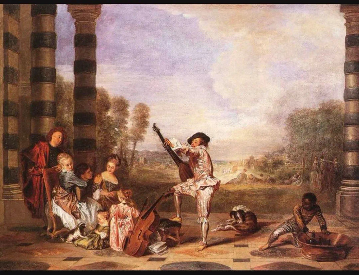 Oil Painting (ART-17706-115943) - Handpainted Art Painting - 40in X 40in