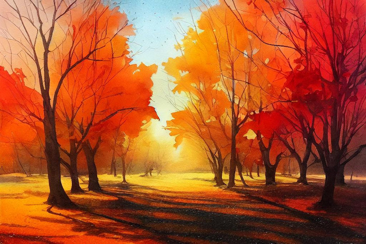 Nature During Spring Season (PRT_15985) - Canvas Art Print - 45in X 30in
