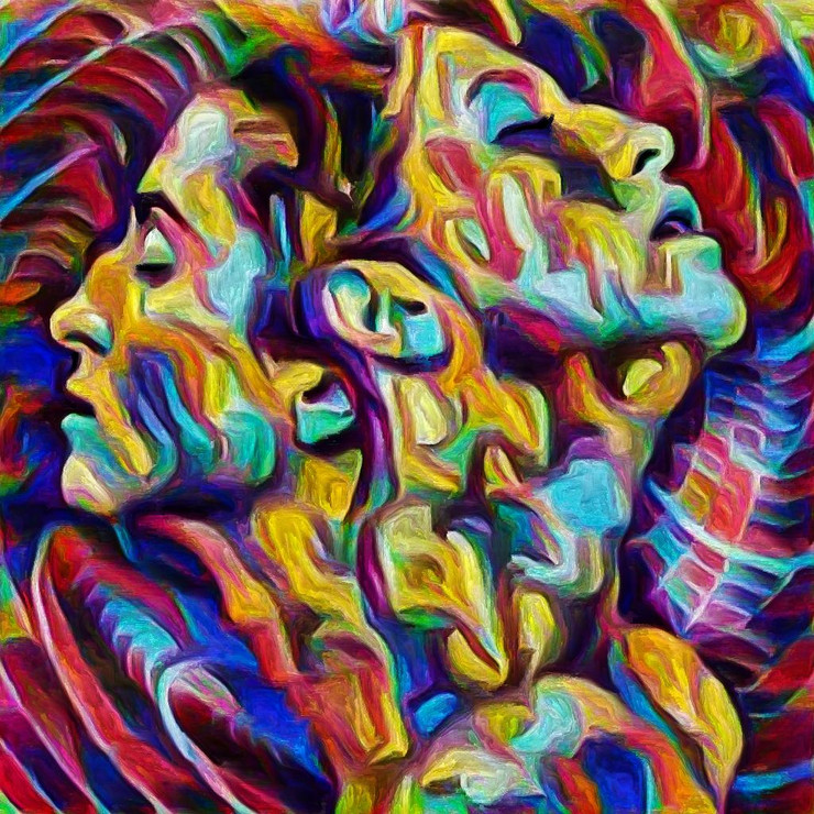 One Soul. The Unbreakables (PRT_16024) - Canvas Art Print - 23in X 23in