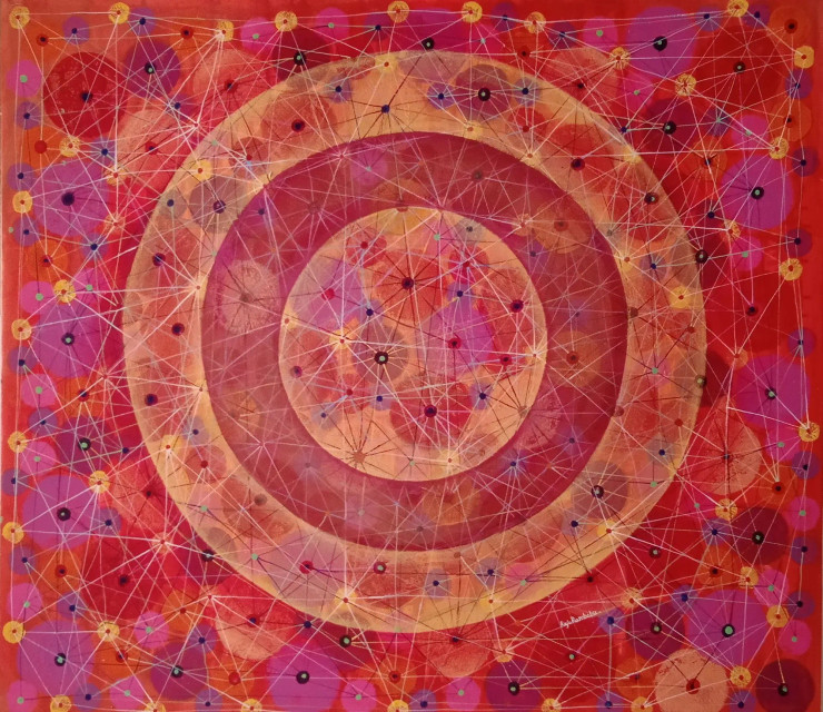 Nirankari 3 (ART-17763-116354) - Handpainted Art Painting - 34in X 30in