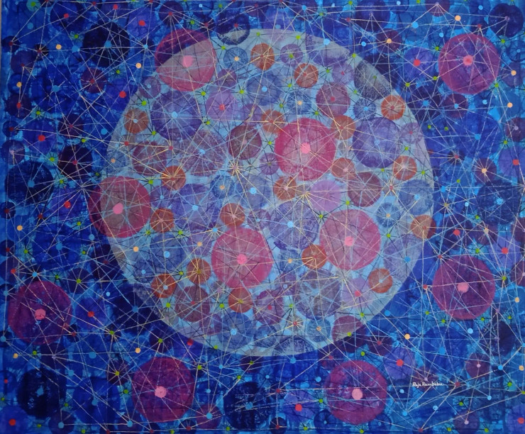 Nirankari (ART-17763-116352) - Handpainted Art Painting - 36in X 30in