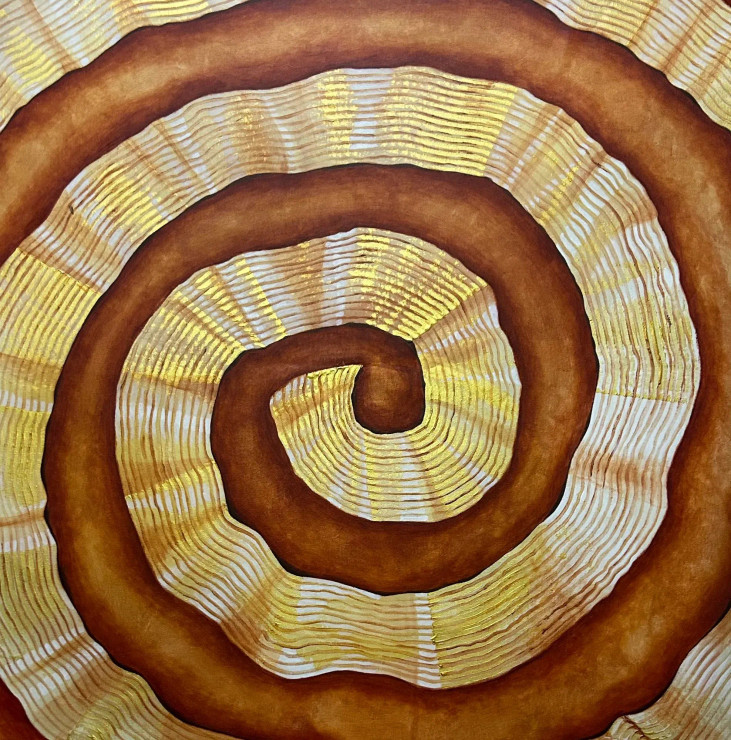 ENDLESS (ART-8691-117181) - Handpainted Art Painting - 36in X 36in