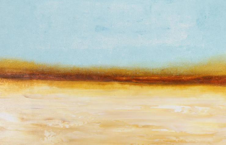 Quiet Sky (ART-8156-118929) - Handpainted Art Painting - 40in X 60in