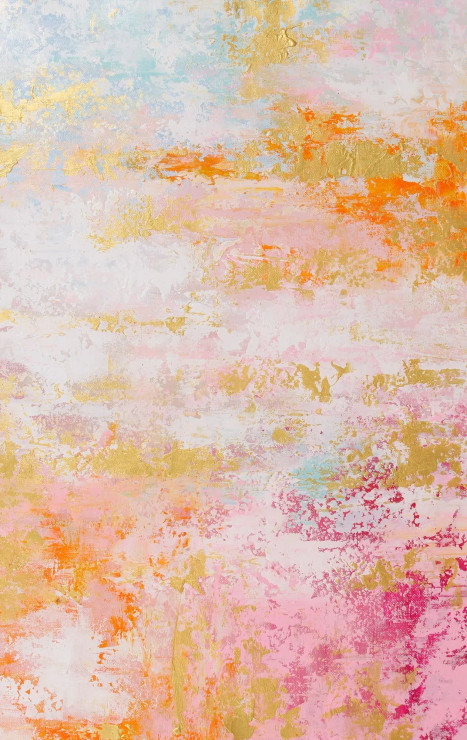 Muted Sunshine (ART-8156-119018) - Handpainted Art Painting - 40in X 60in
