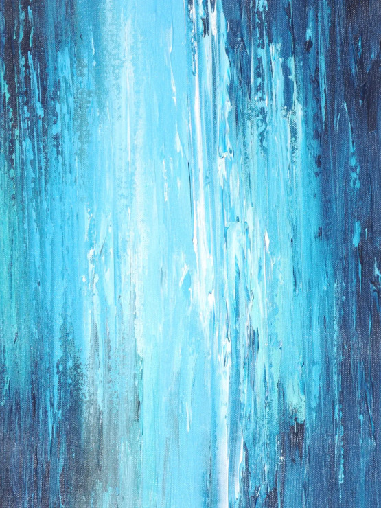 Silent Ocean (ART-8156-119057) - Handpainted Art Painting - 40in X 60in