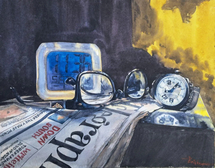Still Life (PRT-18009-119400) - Canvas Art Print - 24in X 19in