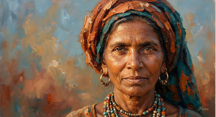 Weathered Grace (PRT-18194-119983) - Canvas Art Print - 24in X 15in