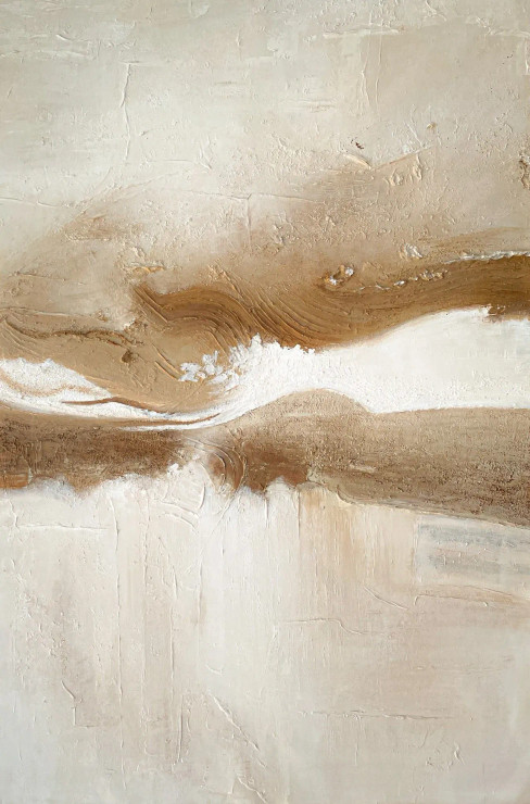 Natural Balance (ART-8156-119818) - Handpainted Art Painting - 47in X 71in