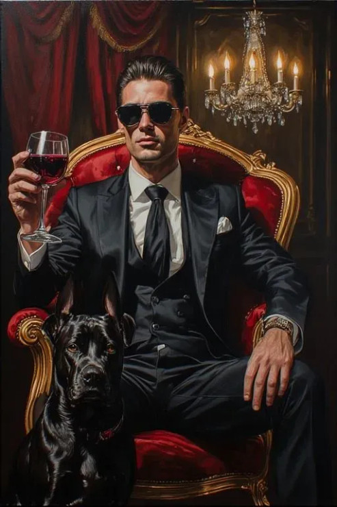 Rich (PRT-8991-120441) - Canvas Art Print - 40in X 60in