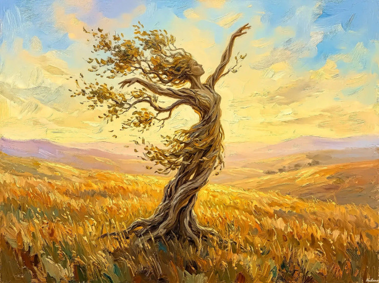 Song Of The Silken Sky (PRT-15697-120652) - Canvas Art Print - 60in X 45in
