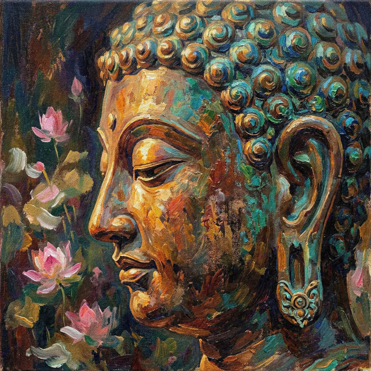 Timeless Radiance (PRT-15697-121436) - Canvas Art Print - 60in X 60in