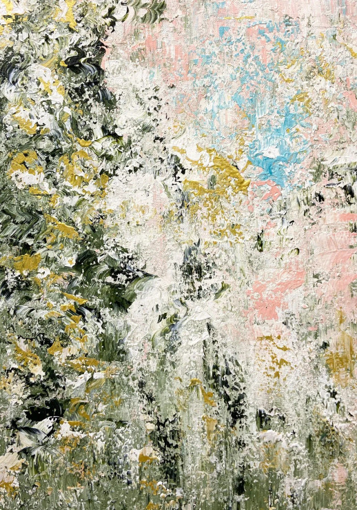 Blooming Earth Tones (PRT-8156-121502) - Canvas Art Print - 17in X 24in