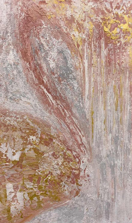 Rust Flow Ridge (PRT-8156-122133) - Canvas Art Print - 11in X 18in