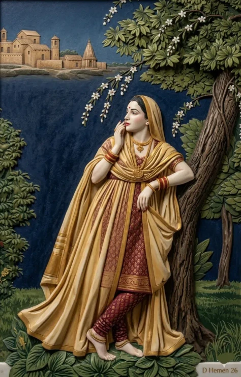 The Fearless Journey 02 (PRT-18374-122905) - Canvas Art Print - 23in X 36in