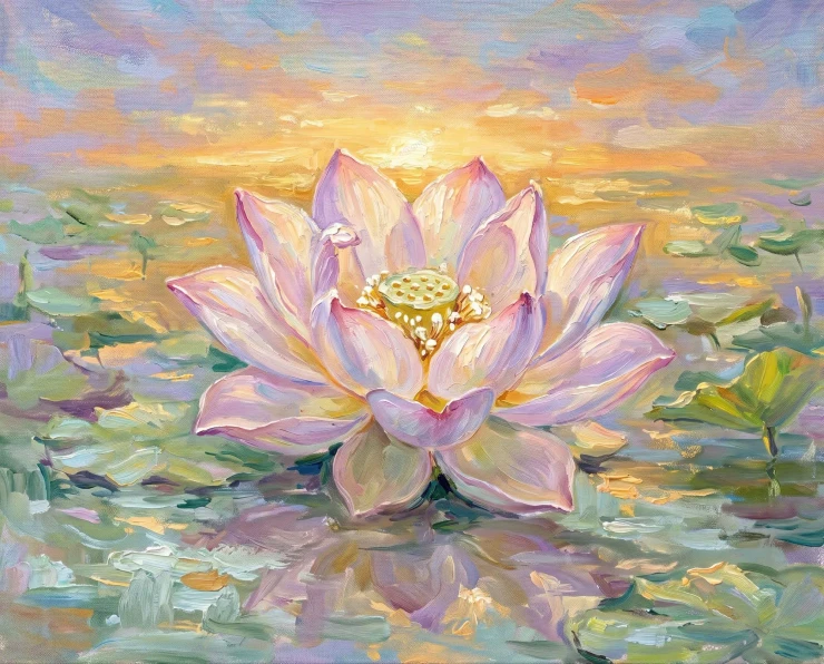 Petals Of Morning (PRT-15697-123514) - Canvas Art Print - 60in X 48in