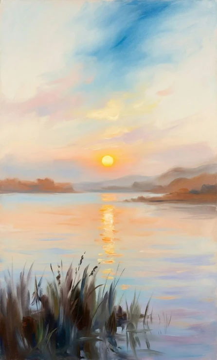 Whispers Of Golden Light (PRT-15697-124664) - Canvas Art Print - 36in X 60in