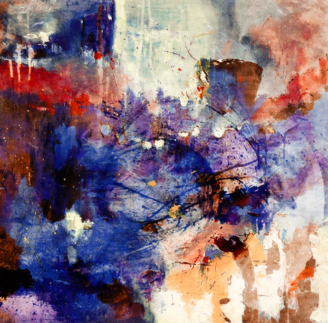 28ABT292 - 24in X 24in,28ABT292_2424,Abstract,Designs,patterns,Oil Colors,Canvas,Rs.2990,Unsorted;By Orientation and Size/Square/Small (18in to 24in);Full Collection,Community Artists Group,Museum Quality - 100% Handpainted