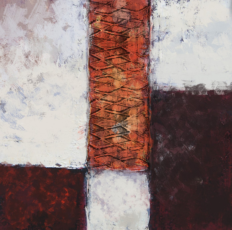 Casca - 24in X 24in,26Heavy11_2424,Multi-Color,60X60 Size,Heavy Texture Art Canvas Painting