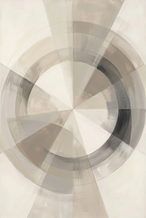 Measured Radial Resonance (PRT-15697-127409) - Canvas Art Print - 40in X 60in