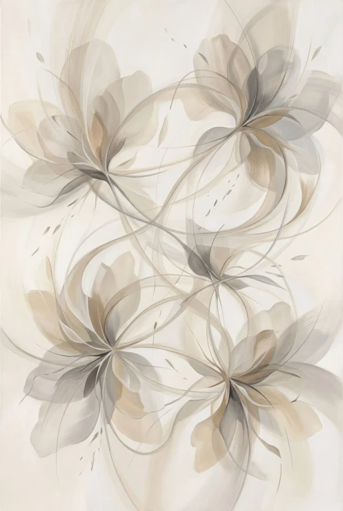 Matrix Of The Unseen Bloom (PRT-15697-127434) - Canvas Art Print - 40in X 60in