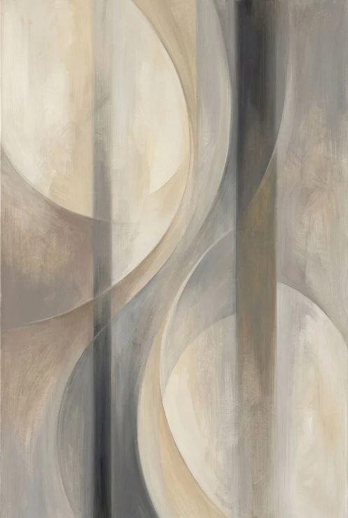Equilibrium Of Pendulum Silence (PRT-15697-127401) - Canvas Art Print - 40in X 60in